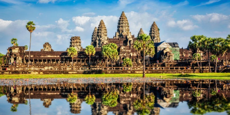 Angkor Wat i Cambodia