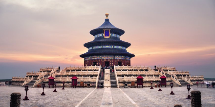 Det himmelske tempel i Kina